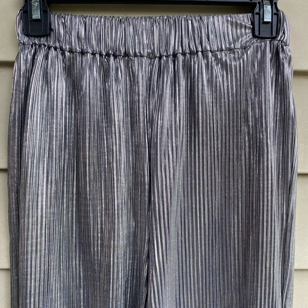 Lovers + Friends | Hank Pants in Dark Silver XS Cropped - Picture 5 of 8